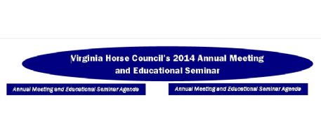 Debi Metcalfe to Present Program at Virginia Horse Council's 2014 Annual Meeting