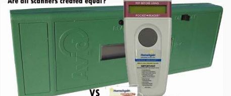 Microchip Scanners: AVID MiniTracker 3 vs HomeAgain WorldScan 