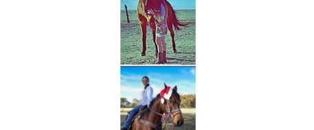 Press Release- After 8 years, TX woman reunites with her missing horse