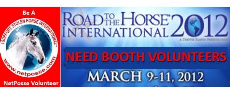 Road to the Horse Booth Volunteers Needed
