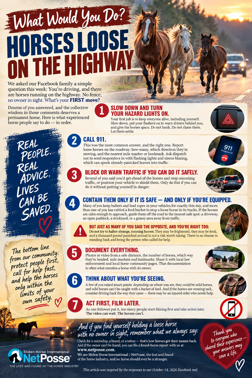 store/pages/2472/What-Would-You-Do-Horses-Loose-on-the-Highway.png