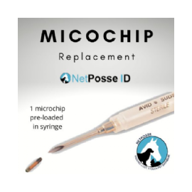 134.2 kHz Microchip Replacement Syringe