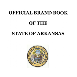 OFFICIAL BRAND BOOK OF THE STATE OF ARKANSAS 