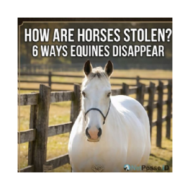How Are Horses Stolen? 6 Ways Equines  Disappear 