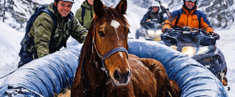 Missing Horse Rescued After Seven Months in Wyoming