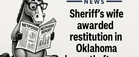 Sheriff’s wife awarded restitution in Oklahoma horse theft case
