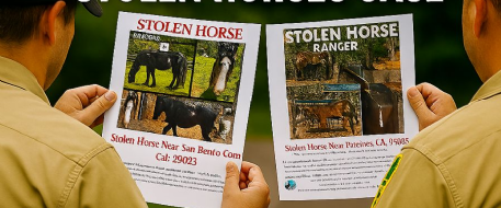 NetPosse Alert Leads to Break in California Stolen Horses Case