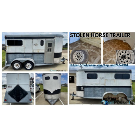 STOLEN Equipment - Horse trailer