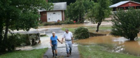 Couple's horse farm devastated by flooding
