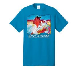 Save A Horse T-shirt - Sapphire