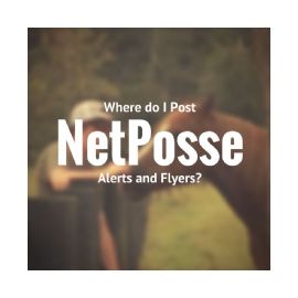 Where to Post NetPosse Alerts and Flyers