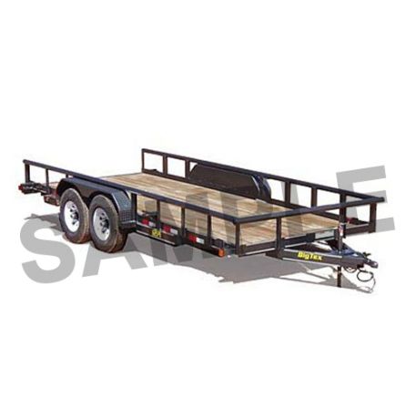 STOLEN Equipment - Flat bed bumper pull Car Hauler