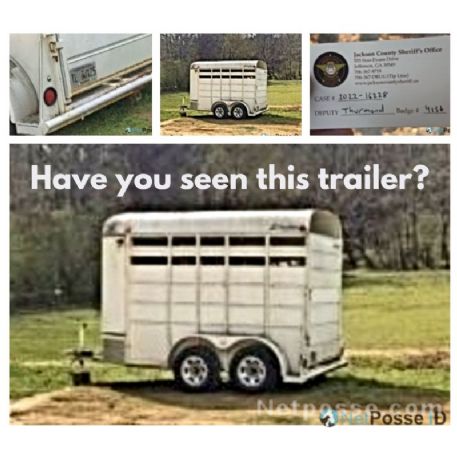 RECOVERED Equipment - Delta stock trailer, Hoschton , Ga 30024