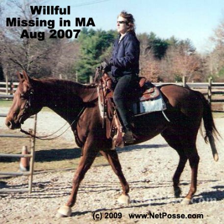MISSING Horse - IMA Willfullady