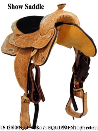 STOLEN TACK / EQUIPMENT Circle Y Trail Saddles, Near Blair, NE, 68124