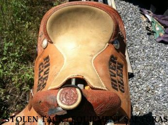 STOLEN TACK / EQUIPMENT SALTGRASS ROPING SADDLE, Near KNOXVILLE, TN, 37914