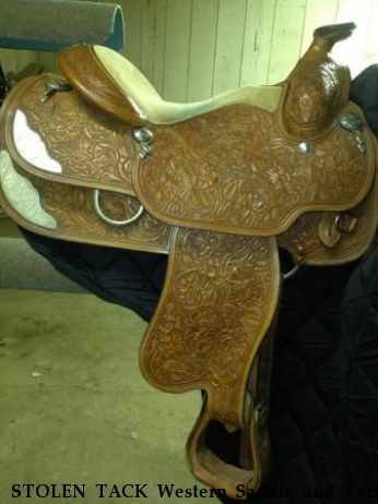 STOLEN TACK Western Saddle and Tack, Near Linwood, KS, 66052